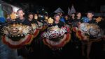 Jelang Nyepi, Warga Kediri Gelar Tradisi Okokan