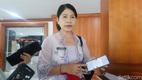 Kepala Dinas Kesehatan Kota Denpasar Anak Agung Ayu Candrawati saat dijumpai di Denpasar, Bali pada beberapa waktu lalu. (Ni Made Lastri Karsiani Putri-detikBali)