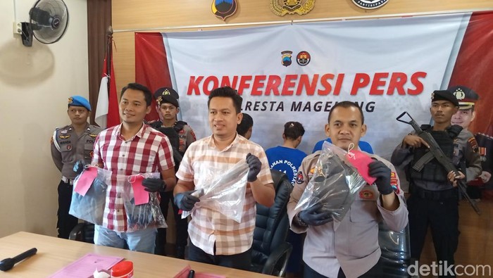 Konferensi pers kasus penganiayaan di Rayyan Residence Magelang, Selasa (25/3/2025).