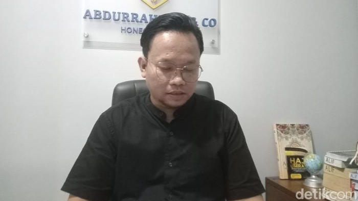 Kuasa hukum keluarga korban, Amal Lutfiansyah di kantornya, di Kecamatan Tembalang, Selasa (25/3/2025).