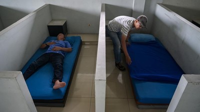 Melihat Ruang Istirahat untuk Pemudik di Rest Area KM 57 Tol Japek