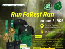 Monkey Forest Ubud Run 2025, Ajak Berlari Susuri Alam yang Menenangkan