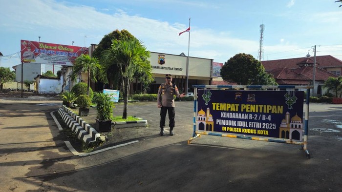 Kantor Polsek Kudus Kota. Foto diunggah Selasa (25/3/2025).