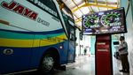 Pemeriksaan Kelaikan Armada Bus Mudik Gratis