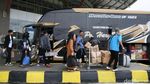 Pemudik di Terminal Pulo Gebang Mulai Meningkat