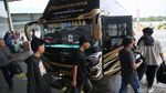 Pemudik di Terminal Pulo Gebang Mulai Meningkat