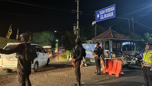 Pengamanan Pelabuhan Gilimanuk, Jembrana, Bali, diperketat menjelang puncak arus mudik Lebaran 2025. (Dok. Polda Bali)
