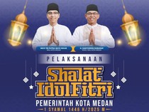 Walkot Rico Waas Bakal Salat Idul Fitri di Lapangan Merdeka Medan