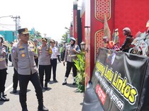 Wakapolda Jateng Cek Posko Terpadu di Purbalingga, Jamin Mudik Aman