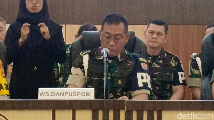 WS Danpuspom Mayjend TNI Eka Wijaya Permana