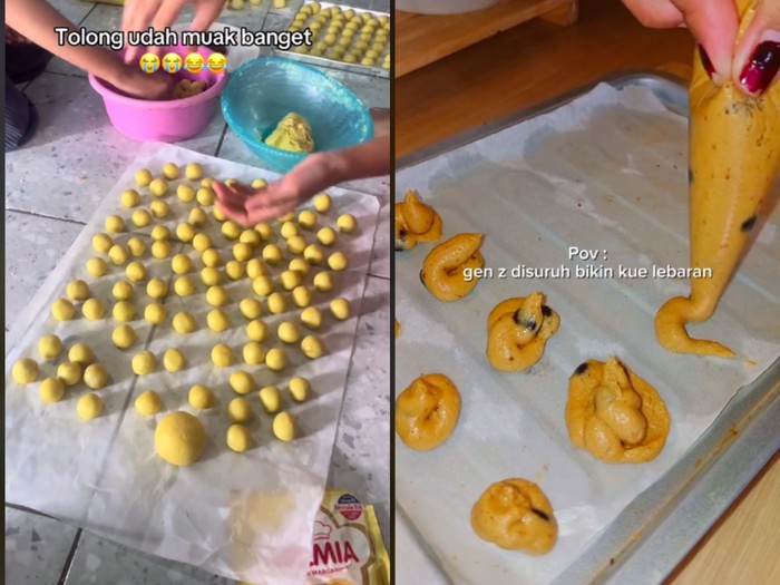 5 Kejadian Zonk Netizen saat Membuat Nastar hingga Kue Seroja untuk Lebaran