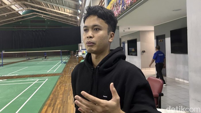 Anthony Ginting di Pelatnas PBSI, Cipayung.