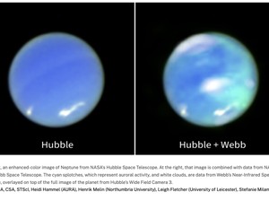 Pertama Kali! Penampakan Aurora di Neptunus, Bukan di Bagian Kutub