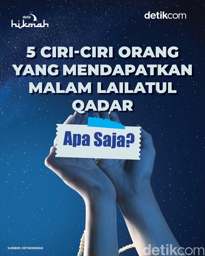 ciri orang yang mendapat malam lailatul qadar