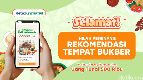 Daftar pemenang rekomendasi tempat bukber.