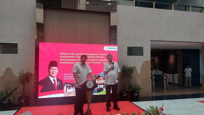 Peluncuran Layanan Pengaduan Konsumen Perumahan Terpadi BENAR-PKP,/ Almadinah Putri-detikcom