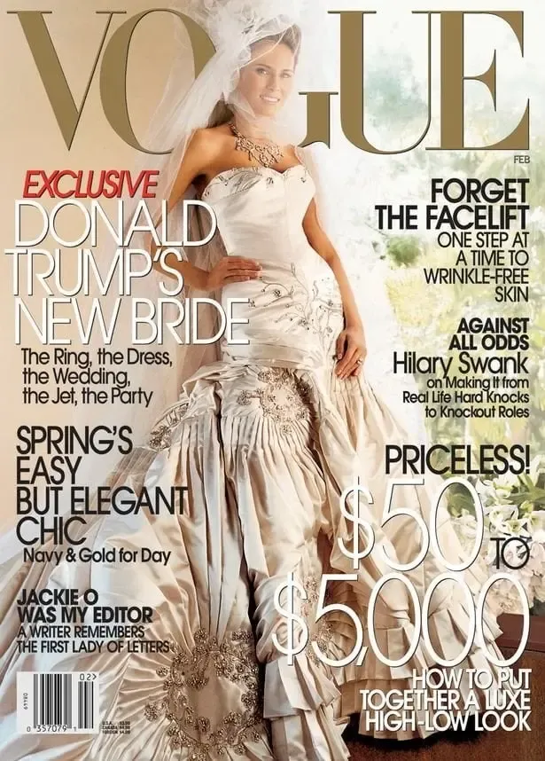 Gaun Pengantin Melania Trump
