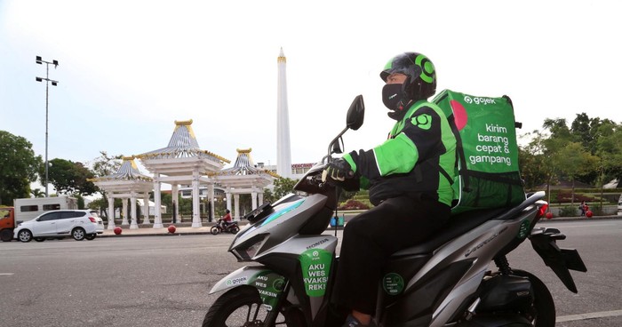 Ilustrasi layanan GoSend
