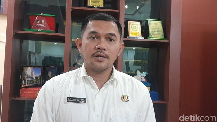 Kadisdik Sumut Alexander Sinulingga (Nizar Aldi/detikSumut)