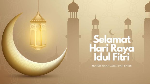 Kartu Ucapan Idul Fitri 2025