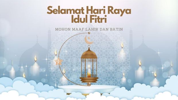 Kartu Ucapan Idul Fitri 2025
