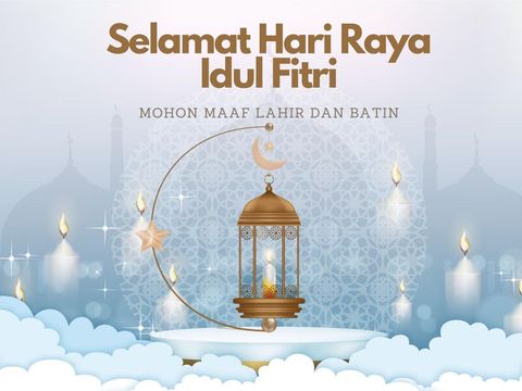 Kartu Ucapan Idul Fitri 2025