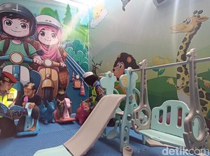 Pos Mudik Ramah Ibu-Anak Terobosan Polresta Cilacap, Intip Fasilitasnya
