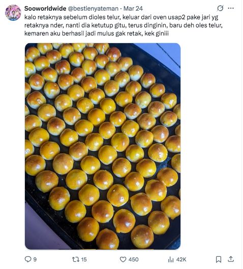 Netizen Kompak Bagikan Tips Nastar Anti Retak dan Mulus