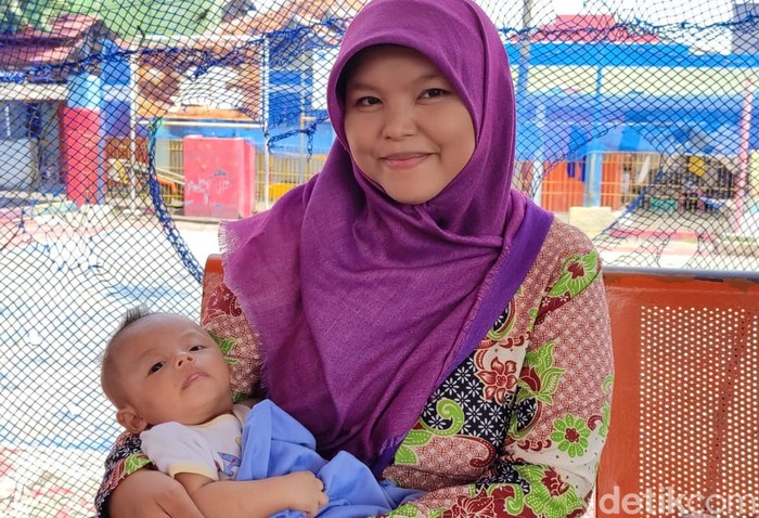 Nining, warga Pulau Panggang ditolong Teras BRI Kapal