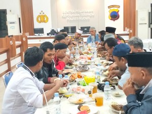 Silaturahmi Hangat Eks Napi Terorisme dan Polisi Lewat Bukber di Kudus