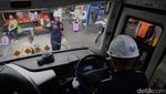 Pemeriksaan Awak Bus dan Armada di Terminal Kalideres