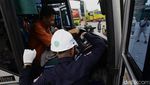 Pemeriksaan Awak Bus dan Armada di Terminal Kalideres