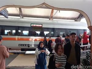 H-5 Lebaran, Stasiun Tegal Sudah Kedatangan 17.516 Pemudik