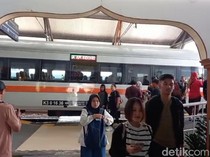 H-5 Lebaran, Stasiun Tegal Sudah Kedatangan 17.516 Pemudik