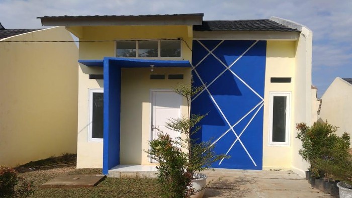Penampakan rumah di Kota Baru Sriwijaya