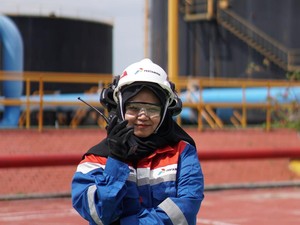 Perwira Pertamina Tetap Amankan Pasokan Energi di Libur Lebaran