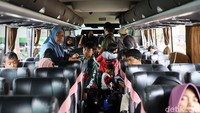 Pemudik ini akan menuju ke sejumlah daerah di Jawa Tengah, DIY, dan Jawa Timur.