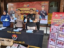 Simpan 52 Kg Bahan Peledak, Warga Purworejo Ditangkap Polisi