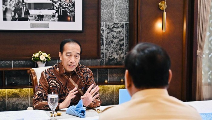 Prabowo dan Jokowi buka puasa bersama di Istana Jakarta, Rabu (26/3/2025).