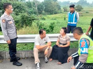 Pria Tewas Jatuh ke Sungai Usai Cekcok dengan Istri di Jalan Tol