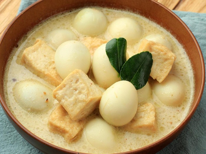 Resep Opor Tahu dan Telur Puyuh