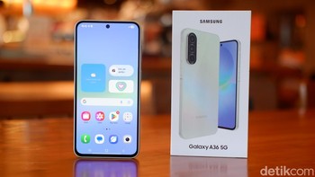 7. Galaxy A36. Foto: Adi Fida Rahman/detikINET