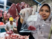 Sidak Daging Jelang Lebaran di Banyuwangi