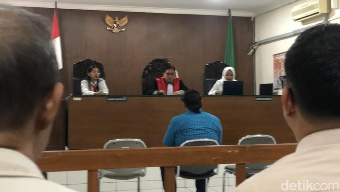 Sidang tipiring pedagang street coffee di PN Jogja, Rabu (26/3/2025).