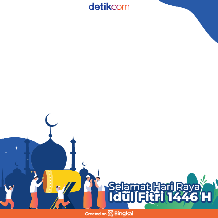 Twibbon Kartu Ucapan Hari Raya Idulfitri 2025