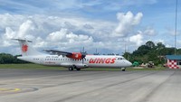 Wings Air mendarat kembali di di Bandar Udara Tanjung Harapan, Tanjung Selor, Kalimantan Utara. Wings Air menghubungkan lebih banyak peluang bagi masyarakat, pebisnis, dan wisatawan. Foto: Wings Air