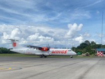 Wings Air Rute Maumere, Ende, Larantuka Batal Terbang Akibat Erupsi Lewotobi