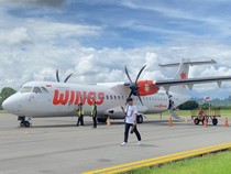 4 Penerbangan Wings Air Dibatalkan Imbas Erupsi Gunung Lewotolok
