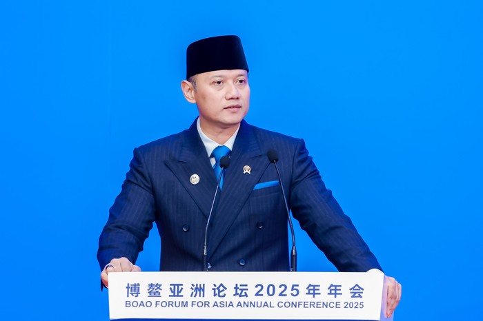 AHY menjadi pembicara kunci dalam sesi High-Level Dialogue: Achieving Sustainable Development in a Transforming World pada Boao Forum for Asia Annual Conference 2025 yang menjadi salah satu forum ekonomi terbesar dan berpengaruh di Asia.