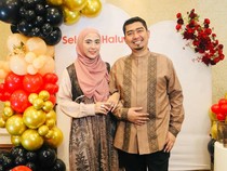 Ustaz Solmed Jarang Pulang Selama Ramadan, April Jasmine Nikmati Kondisi Saja